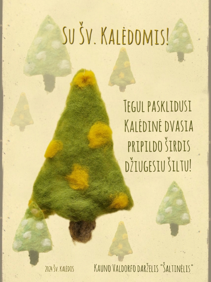 sveikinimas kalėdinis